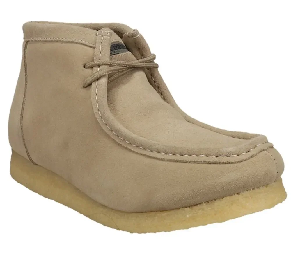 Roper Mens Gum Sticker Chukka Ankle Boots Size 14 EU 47.5 Tan Taupe Suede NWT